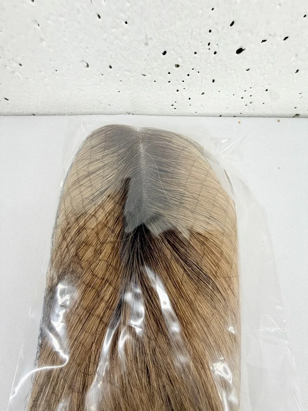 Real Human Hair Topper Model HTLP9019-1BR12 Light Brown T4/6/10 NEW